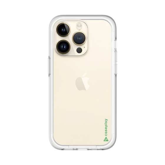 Slim Protection Premium Case［ オリジナル - caseplayロゴ - Green/B ］