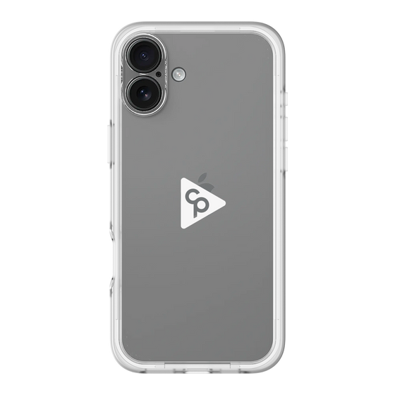 Slim Protection Premium Case［ オリジナル - caseplayロゴ - ホワイト/C ］