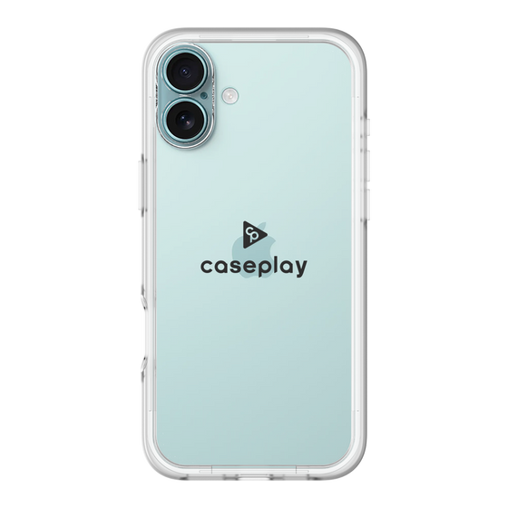 Slim Protection Premium Case［ オリジナル - caseplayロゴ - ブラック/D ］