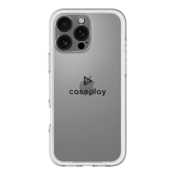 Slim Protection Premium Case［ オリジナル - caseplayロゴ - ブラック/D ］