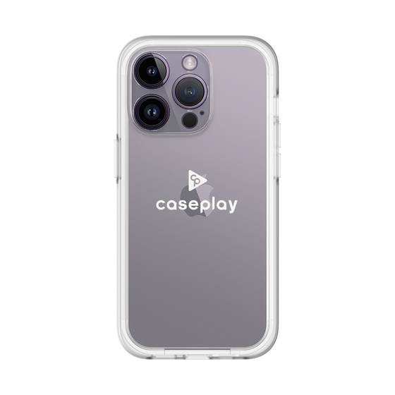 Slim Protection Premium Case［ オリジナル - caseplayロゴ - ホワイト/D ］