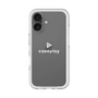 Slim Protection Premium Case［ オリジナル - caseplayロゴ - ホワイト/D ］