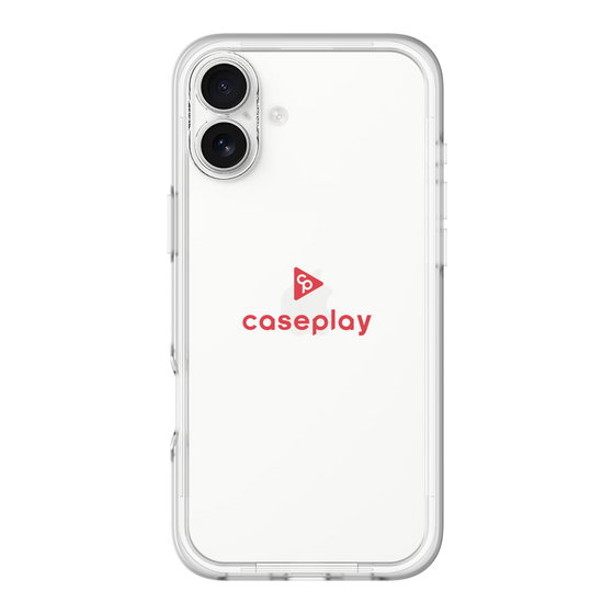 Slim Protection Premium Case［ オリジナル - caseplayロゴ - レッド/D ］