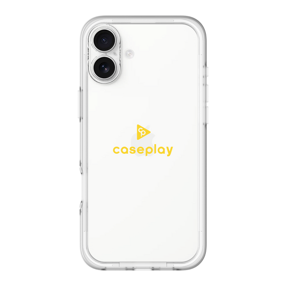 Slim Protection Premium Case［ オリジナル - caseplayロゴ - イエロー/D ］