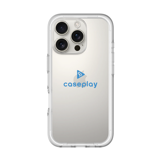 Slim Protection Premium Case［ オリジナル - caseplayロゴ - Blue/D ］