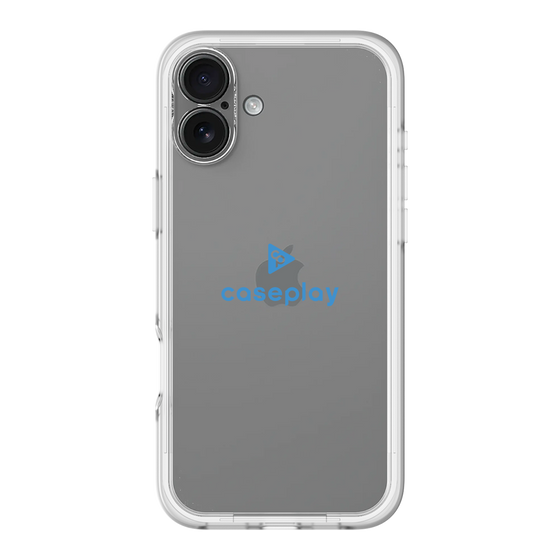 Slim Protection Premium Case［ オリジナル - caseplayロゴ - Blue/D ］