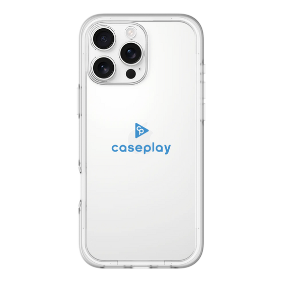 Slim Protection Premium Case［ オリジナル - caseplayロゴ - Blue/D ］
