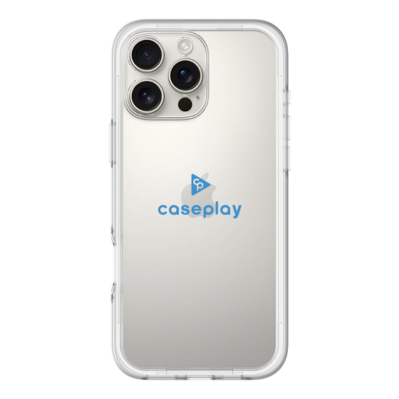 Slim Protection Premium Case［ オリジナル - caseplayロゴ - Blue/D ］