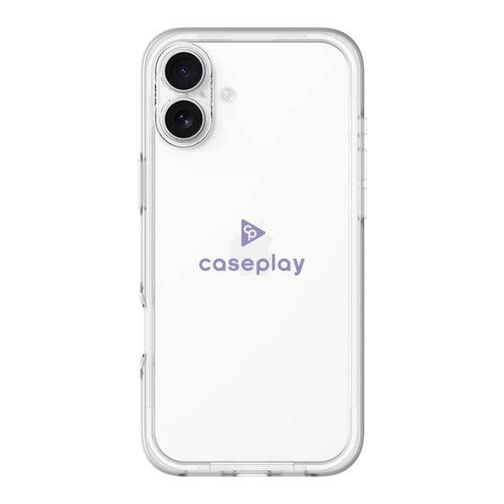 Slim Protection Premium Case［ オリジナル - caseplayロゴ - Purple/D ］
