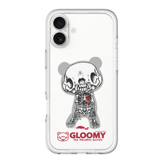 Slim Protection Premium Case［ Gloomy - Skull ］