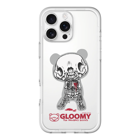 Slim Protection Premium Case［ Gloomy - Skull ］