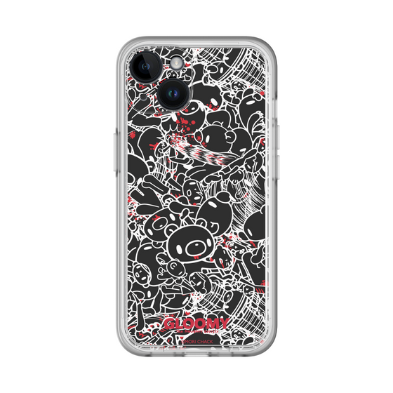 Slim Protection Premium Case［ Gloomy - Pattern - Black ］