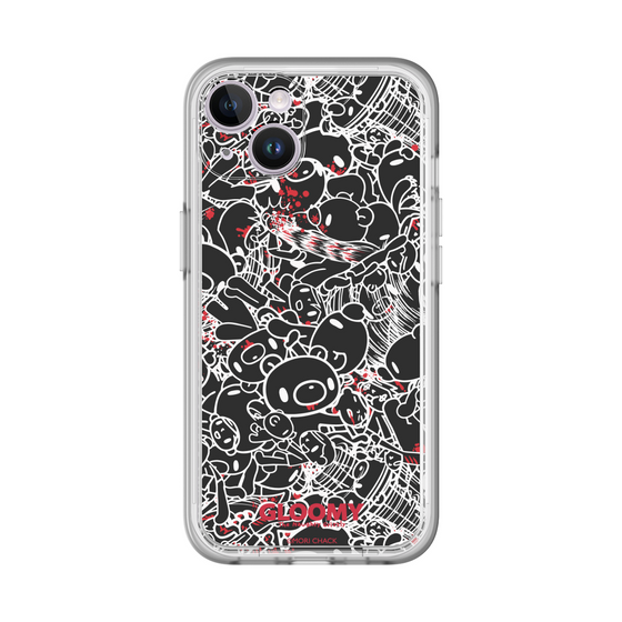 Slim Protection Premium Case［ Gloomy - Pattern - Black ］