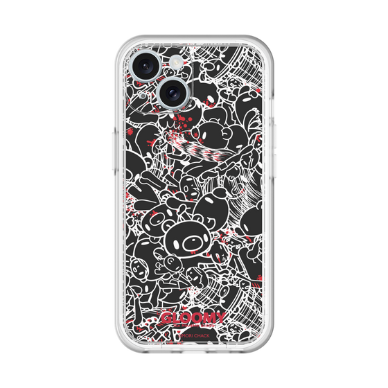 Slim Protection Premium Case［ Gloomy - Pattern - Black ］