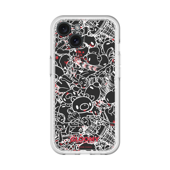 Slim Protection Premium Case［ Gloomy - Pattern - Black ］