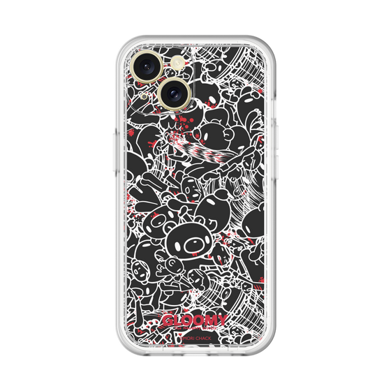 Slim Protection Premium Case［ Gloomy - Pattern - Black ］