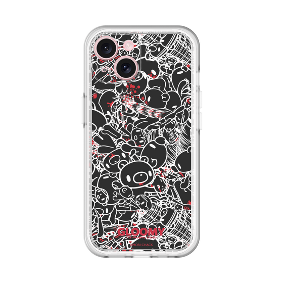 Slim Protection Premium Case［ Gloomy - Pattern - Black ］