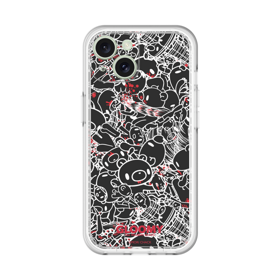 Slim Protection Premium Case［ Gloomy - Pattern - Black ］