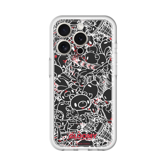 Slim Protection Premium Case［ Gloomy - Pattern - Black ］
