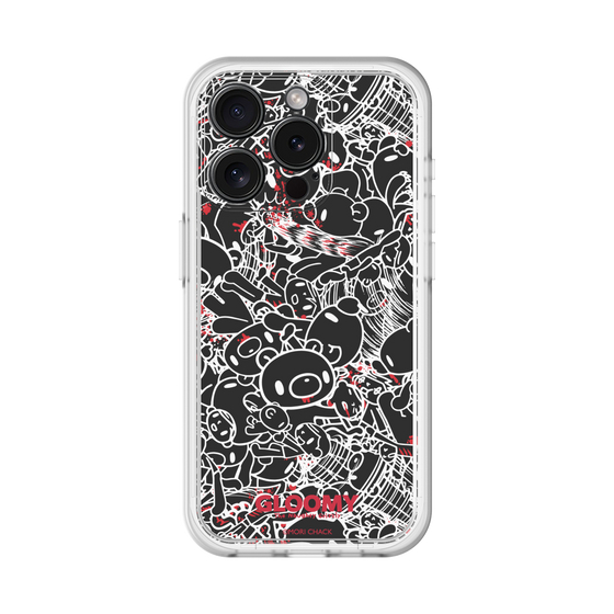 Slim Protection Premium Case［ Gloomy - Pattern - Black ］
