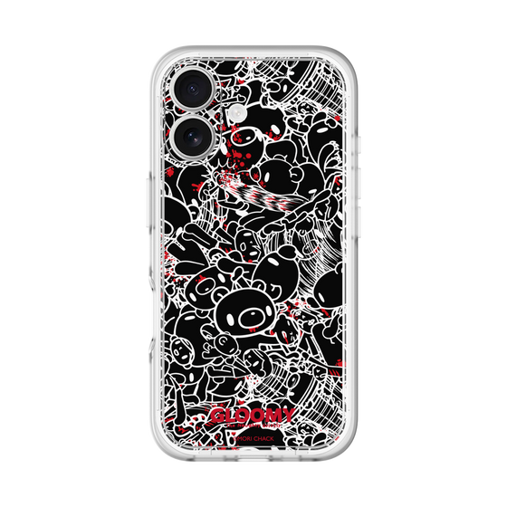 Slim Protection Premium Case［ Gloomy - Pattern - Black ］