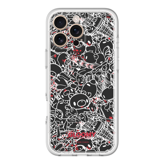 Slim Protection Premium Case［ Gloomy - Pattern - Black ］