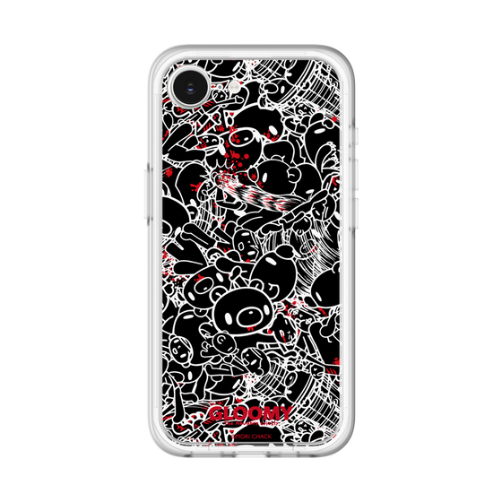 Slim Protection Premium Case［ Gloomy - Pattern - Black ］