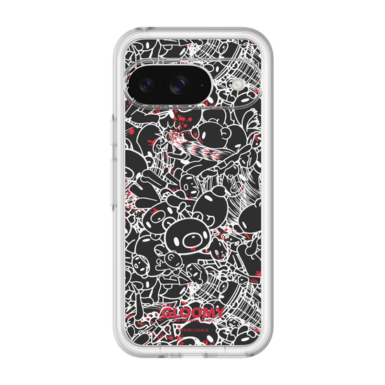 Slim Protection Premium Case［ Gloomy - Pattern - Black ］