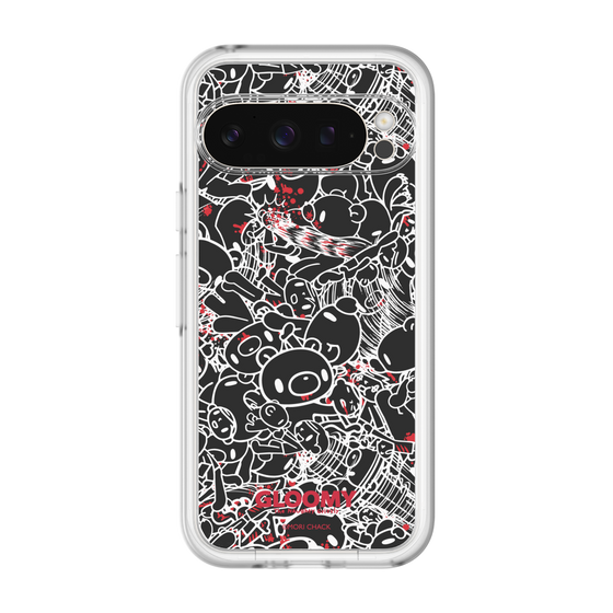 Slim Protection Premium Case［ Gloomy - Pattern - Black ］