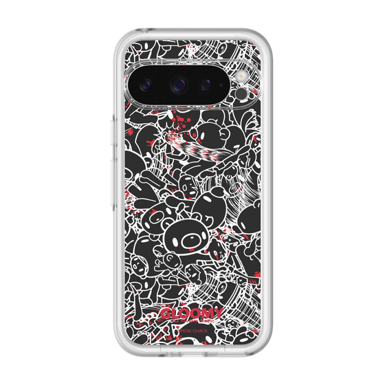 Slim Protection Premium Case［ Gloomy - Pattern - Black ］