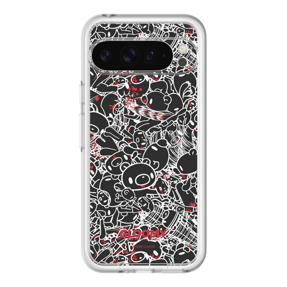 Slim Protection Premium Case［ Gloomy - Pattern - Black ］