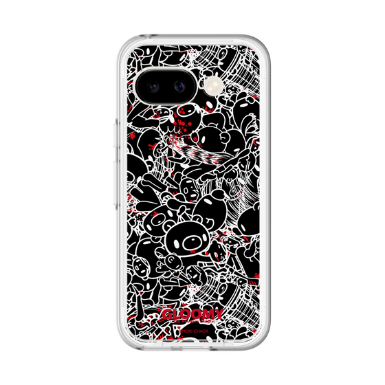 Slim Protection Premium Case［ Gloomy - Pattern - Black ］