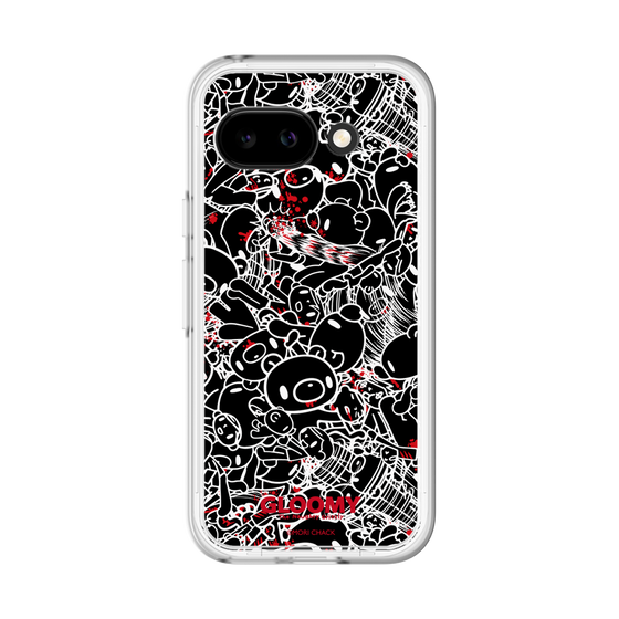 Slim Protection Premium Case［ Gloomy - Pattern - Black ］