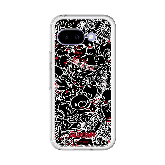 Slim Protection Premium Case［ Gloomy - Pattern - Black ］