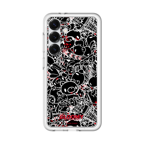 Slim Protection Premium Case［ Gloomy - Pattern - Black ］