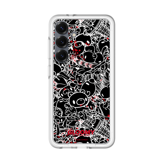 Slim Protection Premium Case［ Gloomy - Pattern - Black ］