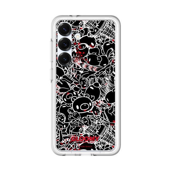 Slim Protection Premium Case［ Gloomy - Pattern - Black ］