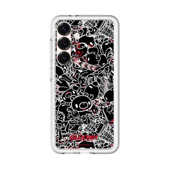 Slim Protection Premium Case［ Gloomy - Pattern - Black ］