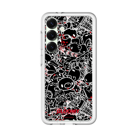 Slim Protection Premium Case［ Gloomy - Pattern - Black ］