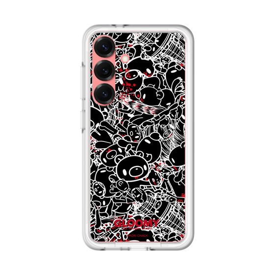 Slim Protection Premium Case［ Gloomy - Pattern - Black ］