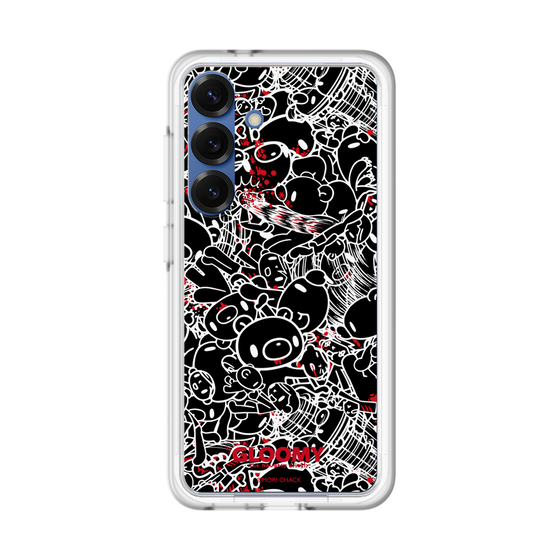 Slim Protection Premium Case［ Gloomy - Pattern - Black ］