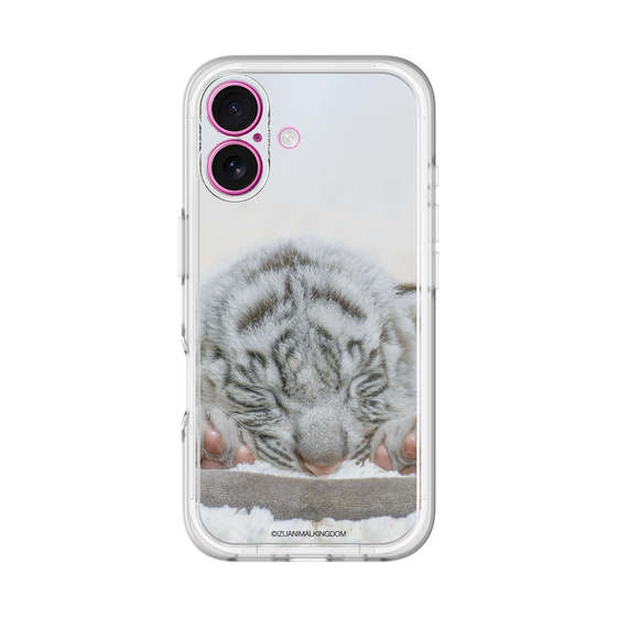 Slim Protection Premium Case［ The Izu Animal Kingdom - White Tiger - Baby Tiger ］