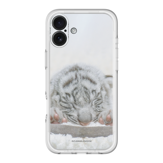Slim Protection Premium Case［ The Izu Animal Kingdom - White Tiger - Baby Tiger ］