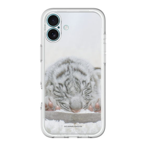 Slim Protection Premium Case［ The Izu Animal Kingdom - White Tiger - Baby Tiger ］