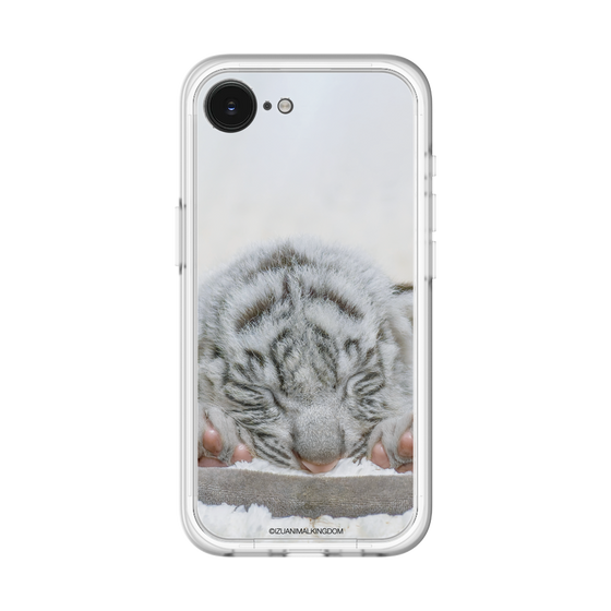 Slim Protection Premium Case［ The Izu Animal Kingdom - White Tiger - Baby Tiger ］