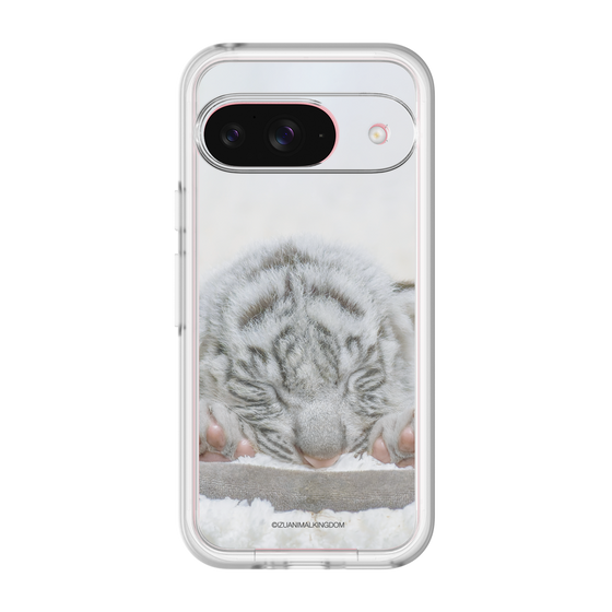 Slim Protection Premium Case［ The Izu Animal Kingdom - White Tiger - Baby Tiger ］