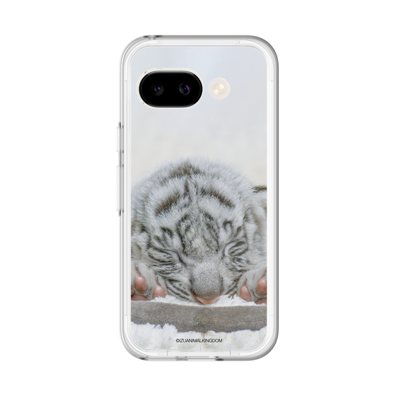 Slim Protection Premium Case［ The Izu Animal Kingdom - White Tiger - Baby Tiger ］