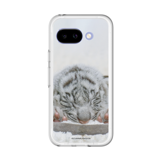Slim Protection Premium Case［ The Izu Animal Kingdom - White Tiger - Baby Tiger ］