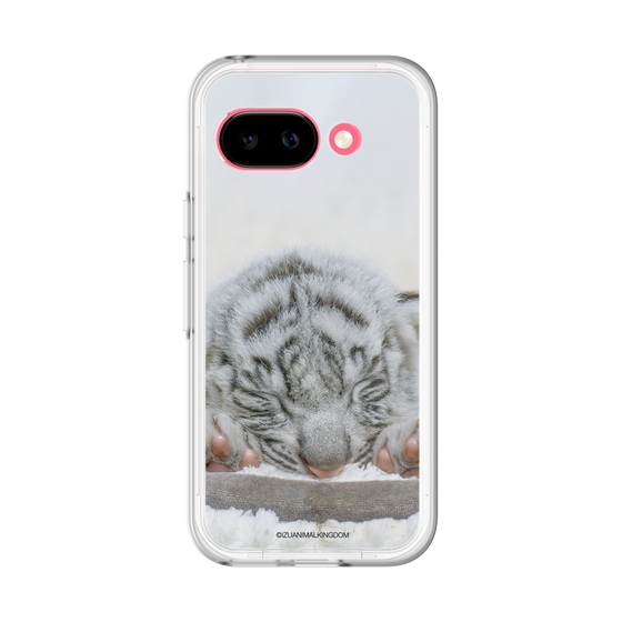 Slim Protection Premium Case［ The Izu Animal Kingdom - White Tiger - Baby Tiger ］