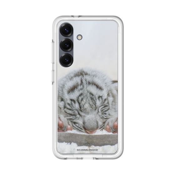 Slim Protection Premium Case［ The Izu Animal Kingdom - White Tiger - Baby Tiger ］